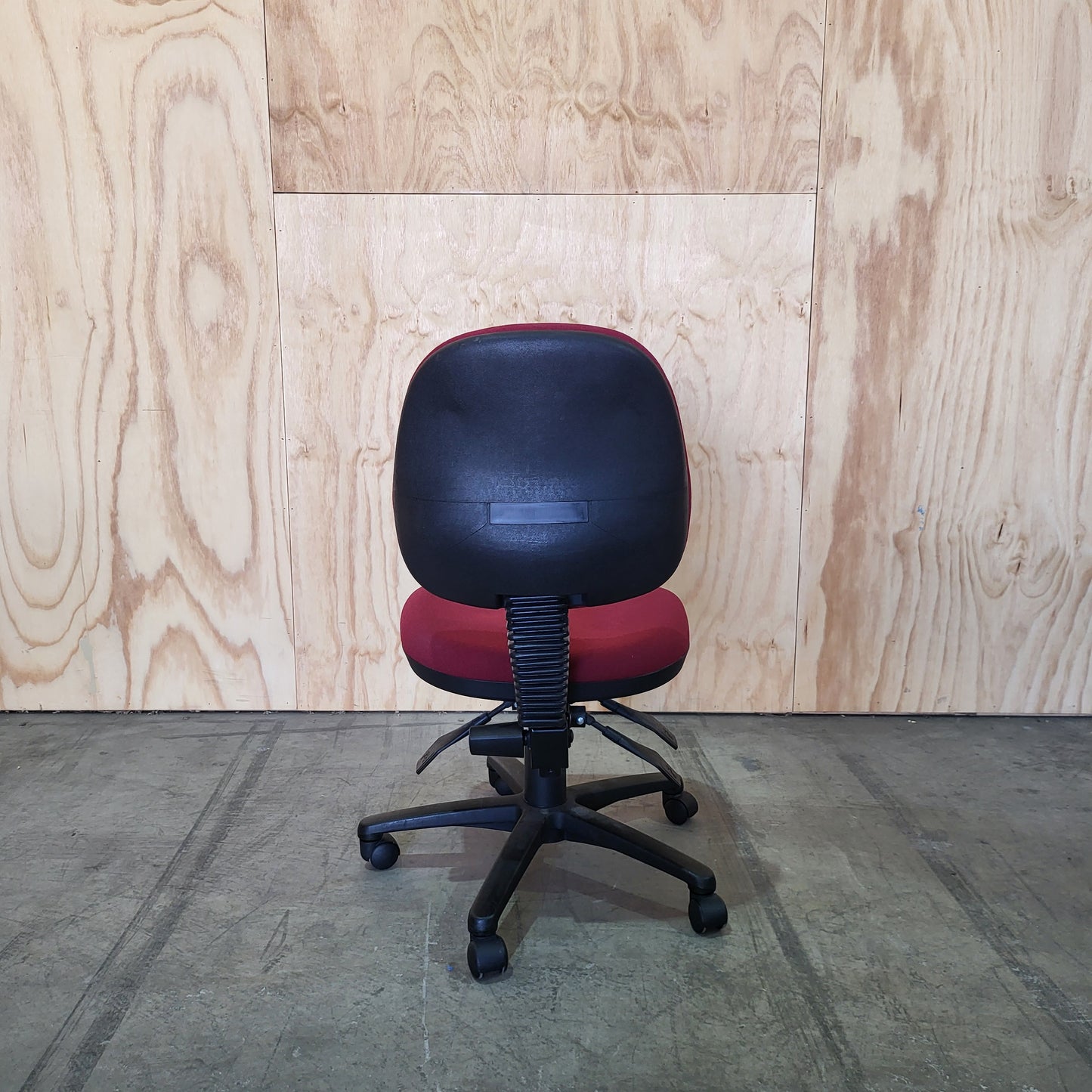 Red Task Chair without Arms