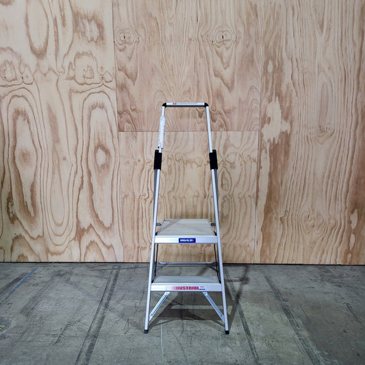 Indalex 2-Step Ladder Slimline Platform Ladder - 120kg Rated