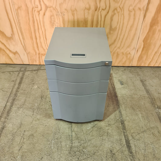 Grey Metal Pedestal
