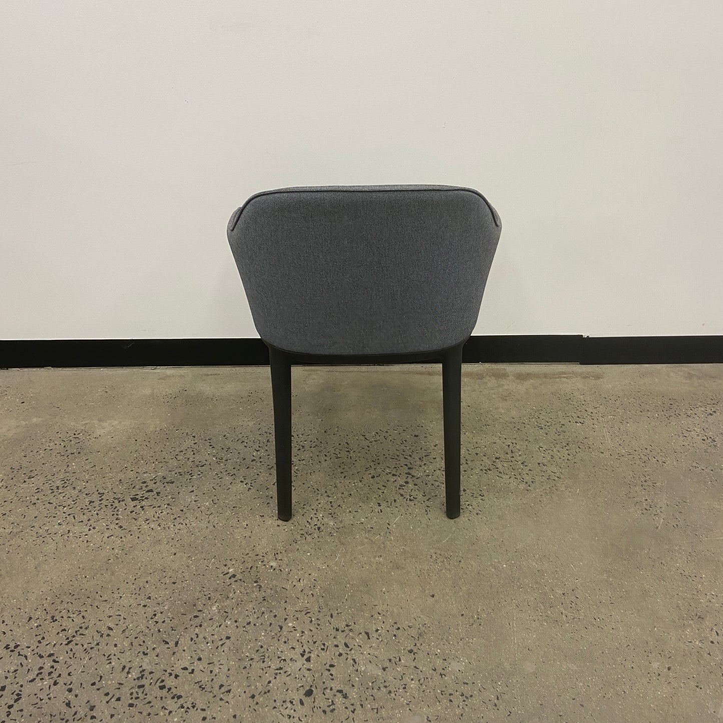 Vitra Grey Softshell Tub Chair