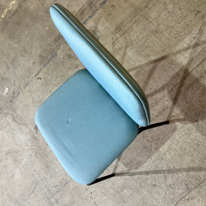 Blue Vinyl Wrap Chairs