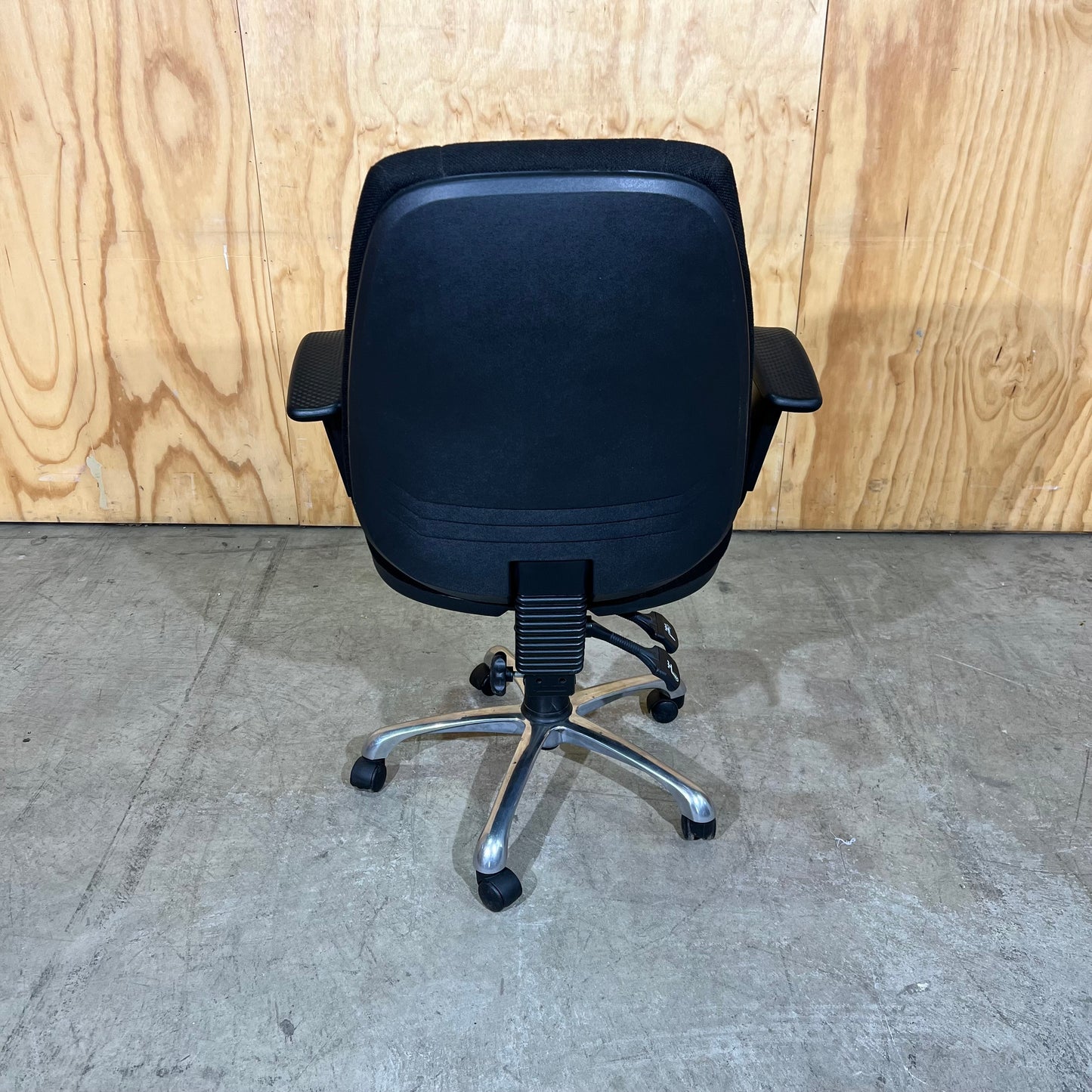 Black Upholstered Task Chair