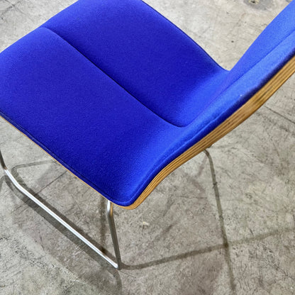 Schamburg Alvisse Miles Side Chair in Blue