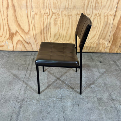 Brown Visitor Chair - Pattern