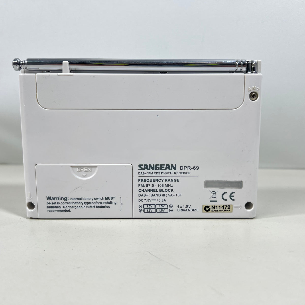 Sangean DPR-69 Plus Portable Digital Radio