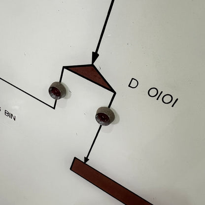 Vintage Sprout Waldron ‘Combustion Engineering’ framed light board