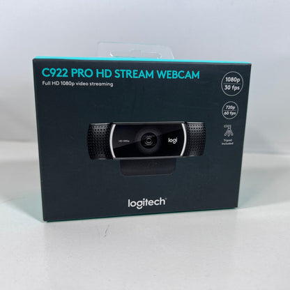 Logitech C922 PRO HD STREAM WEBCAM (NEW)