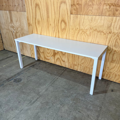 Long Thin White Desk/Table