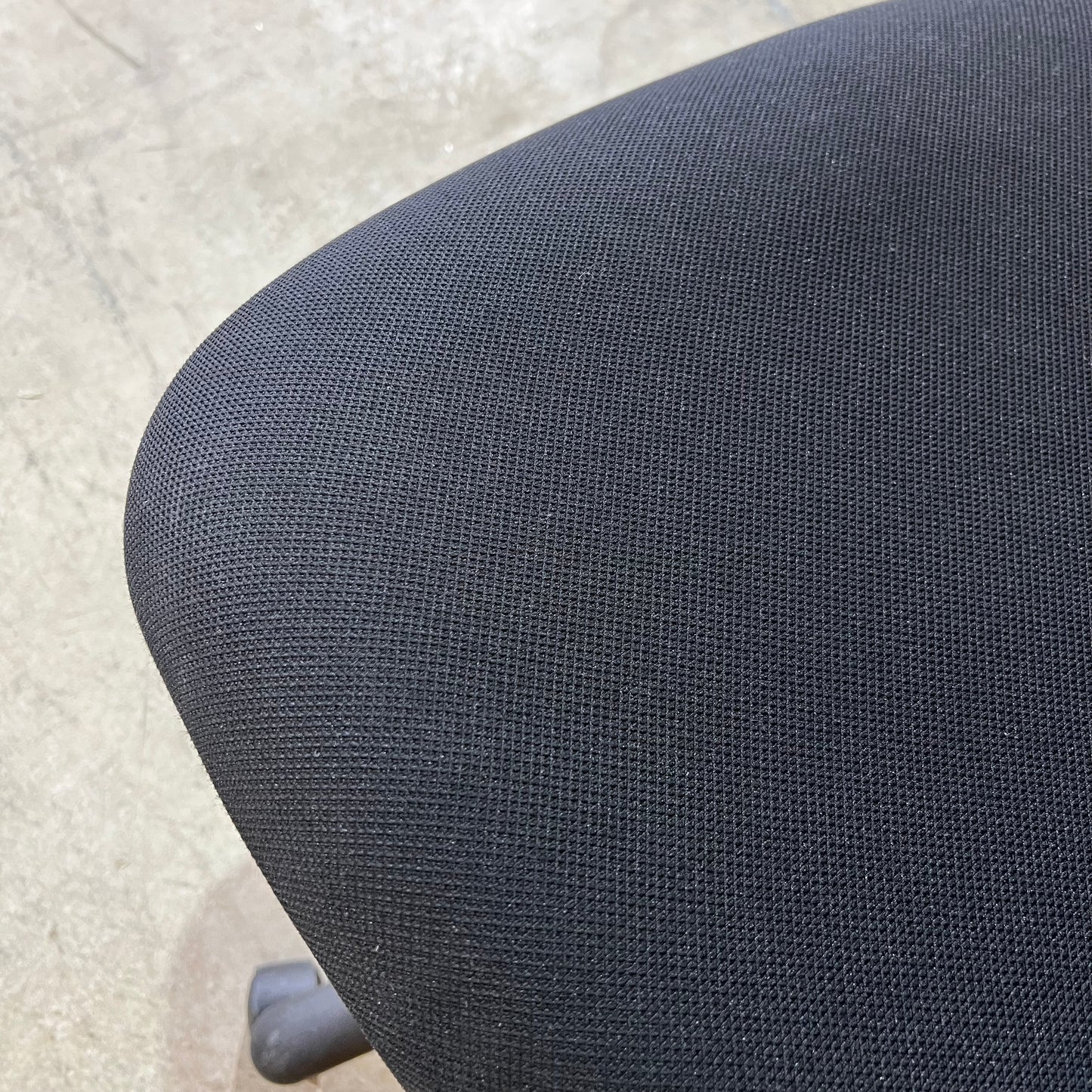 Pago Black Fabric Task Chair with Green Lever