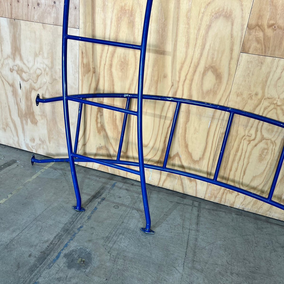 Set of Blue Metal Playground Bridge Sides