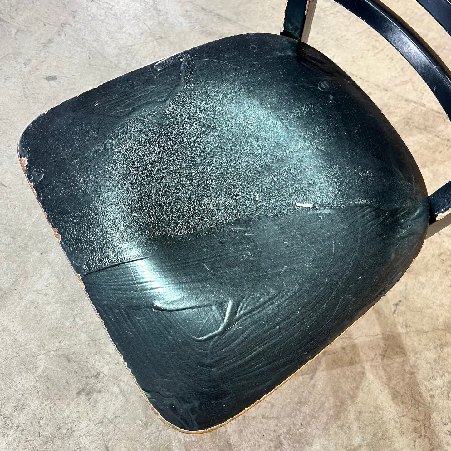 Black Timber Bentwood Schoolhouse Chair