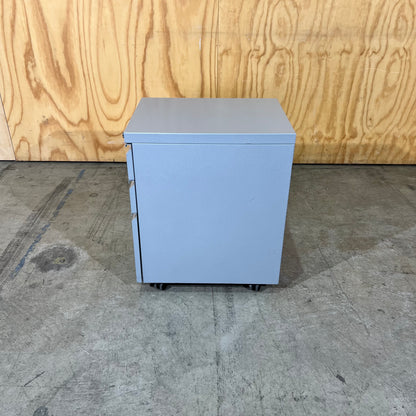 Schiavello Silver 3 Drawer Pedestal