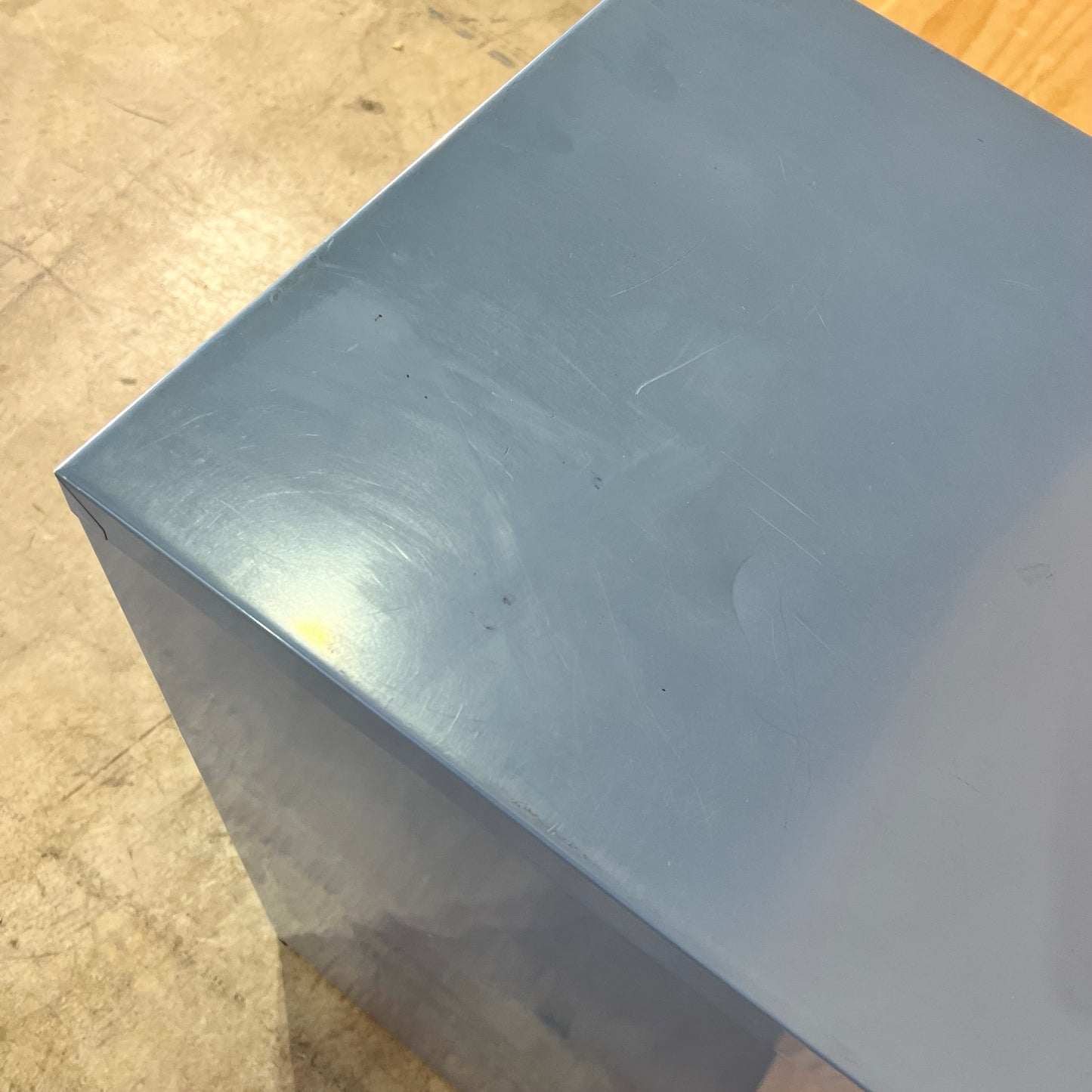 Precision Blue 4-Drawer Filing Cabinet