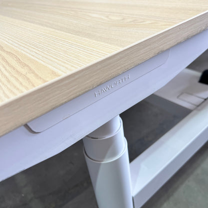 Haworth HAT Elements Electric Sit Stand Double Desk