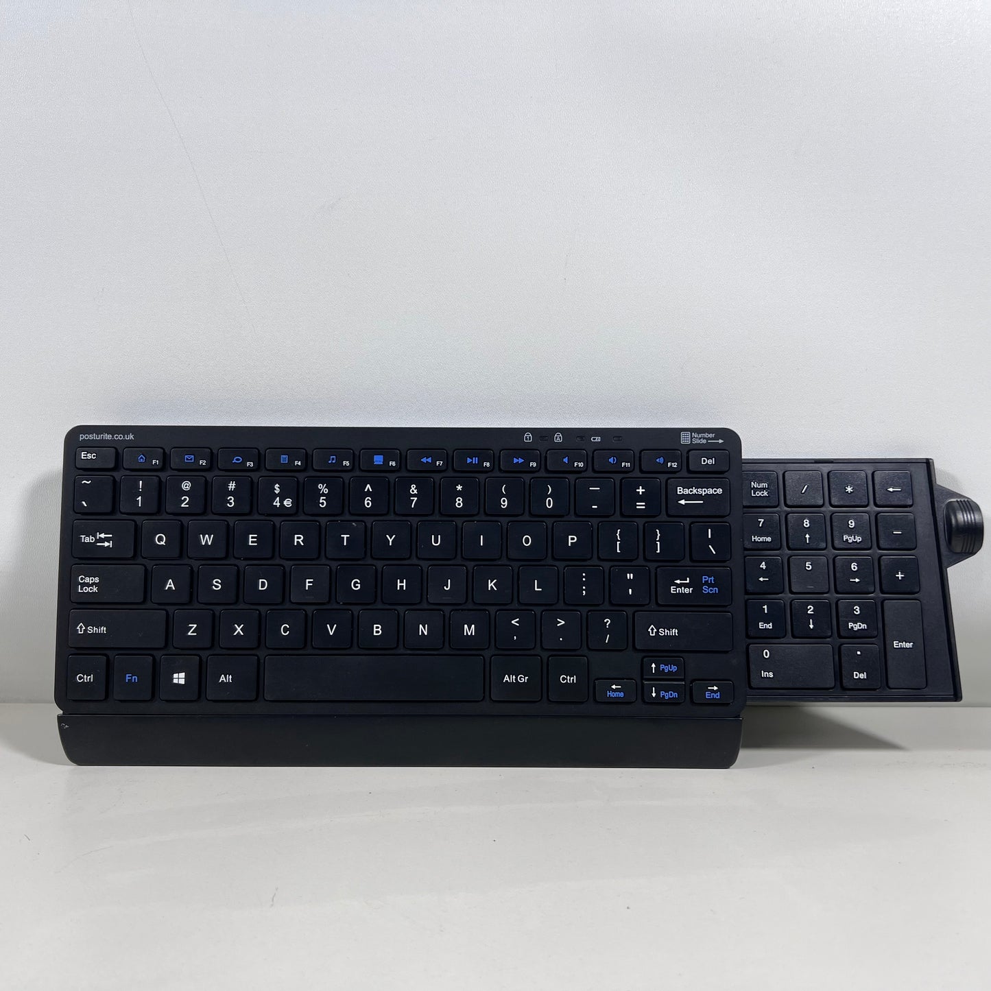 Posturite Number Slide Compact Keyboard Bluetooth