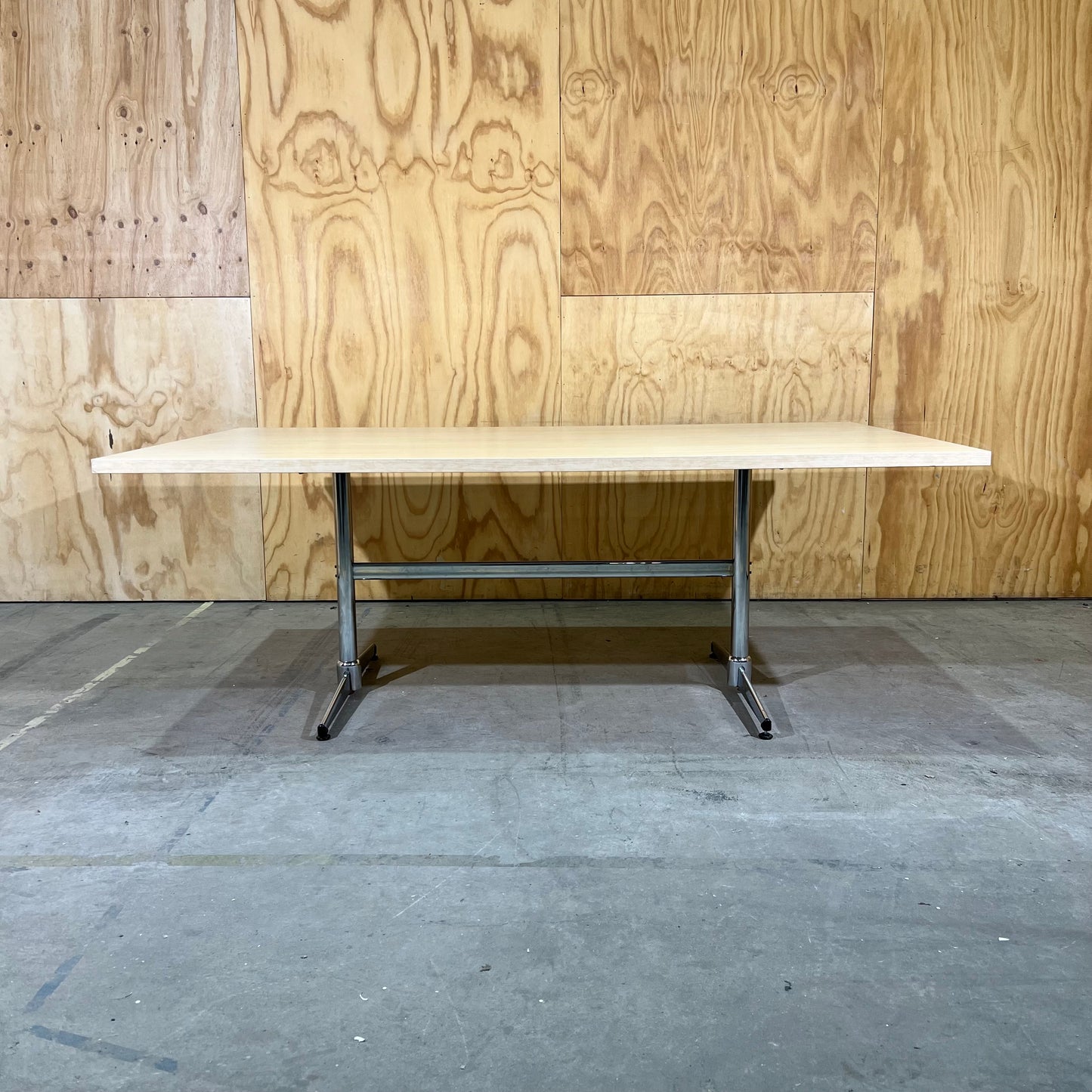 Executive Commercial Boardroom Table in Light Ash