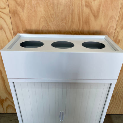 White Planter Box
