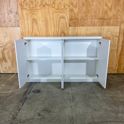 White 4-Door Sideboard
