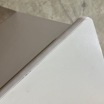 Light Grey Desk with Three Drawers
