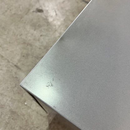 Silver 3-Drawer Pedestal