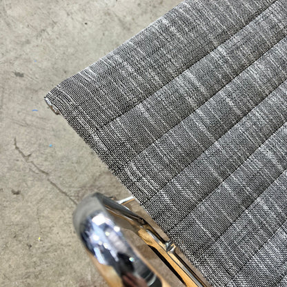 Grey Upholstery and Chrome Task Chair