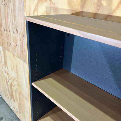 Ash & Slate Veneer Bookshelf
