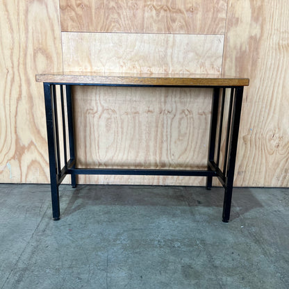 Timber Narrow High Table