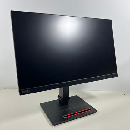 Lenovo ThinkVision T24i-20 Monitor With Flat Base Stand