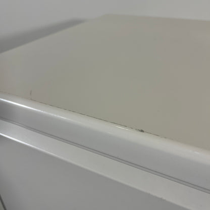 Wide Filing Cabinet 3 Drawers in White