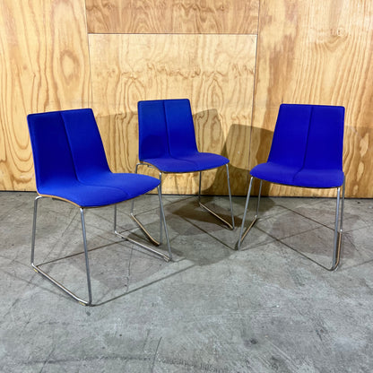 Schamburg Alvisse Miles Side Chair in Blue
