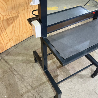 Professional Double-Sided Mobile Salon Station