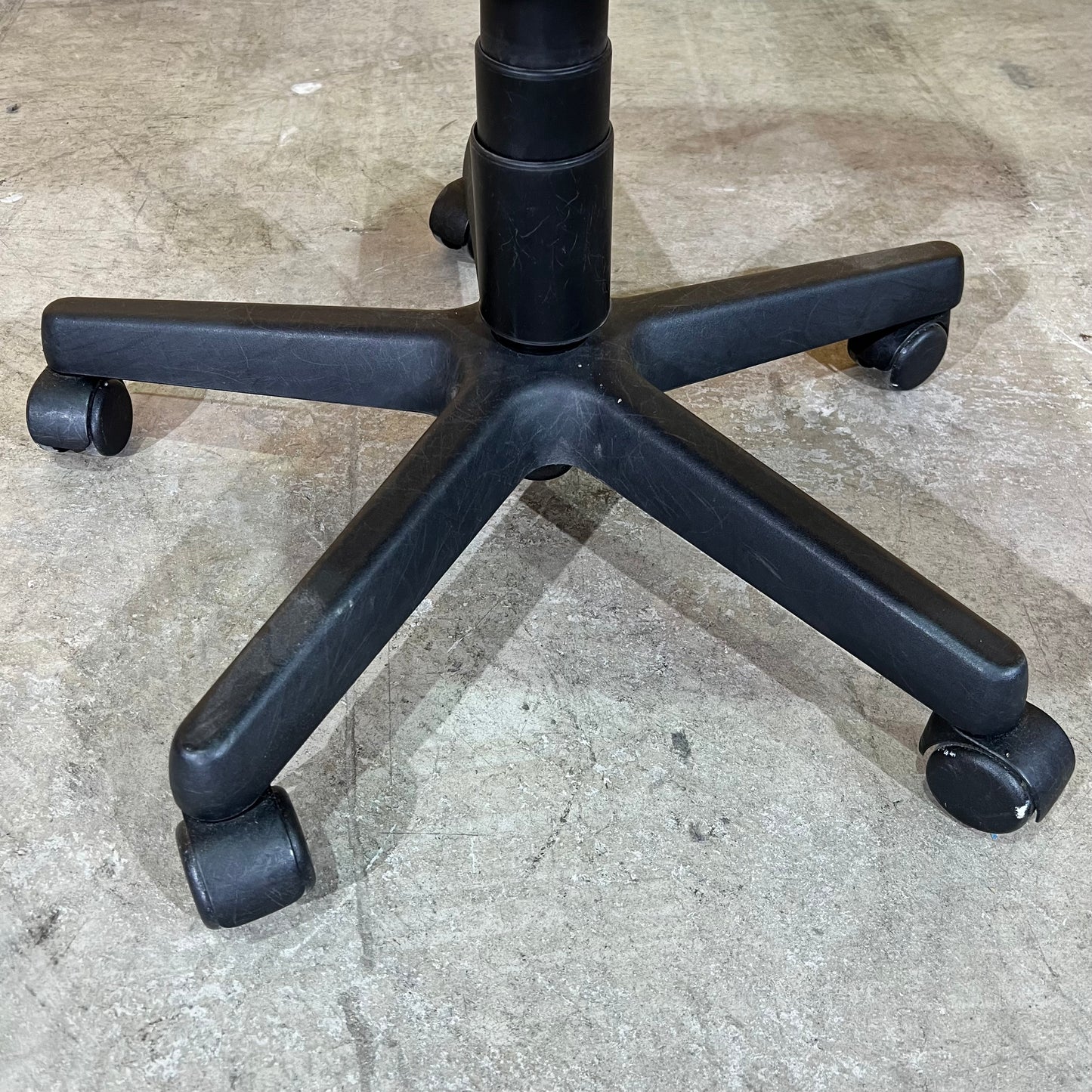 Commerical Grey Upholstered Task Chair without Arms