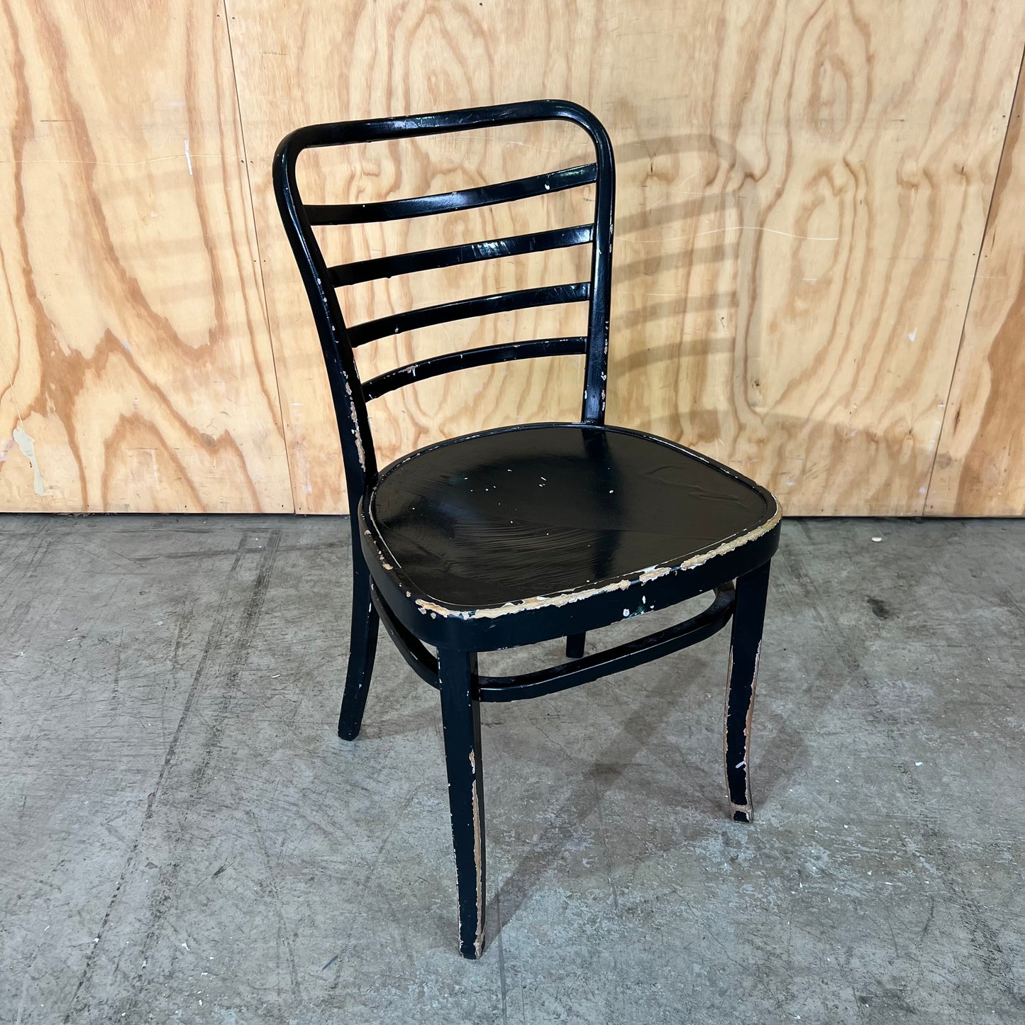 Thonet Horizontal Slat-Back Café Chair