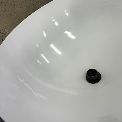 Dome Metal Pendant Light in Black Matte Finish