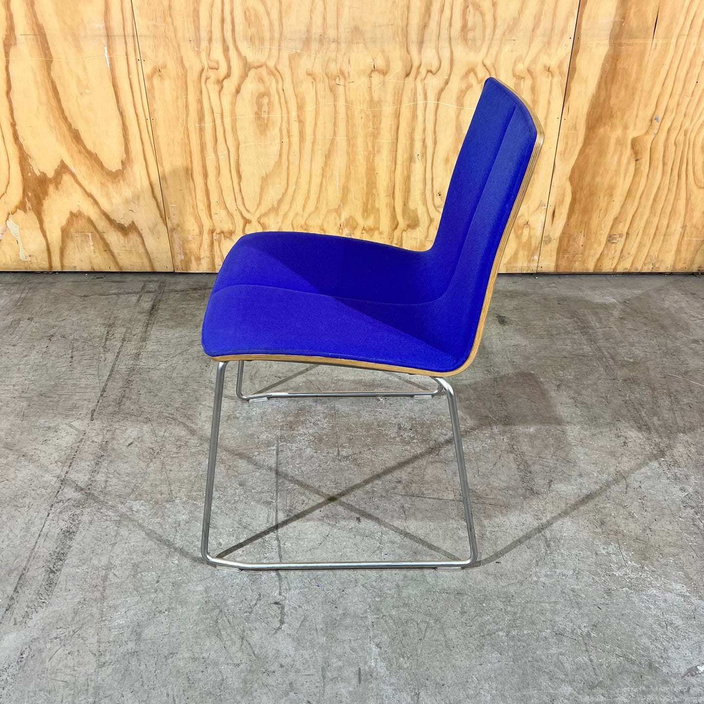 Schamburg Alvisse Miles Side Chair in Blue