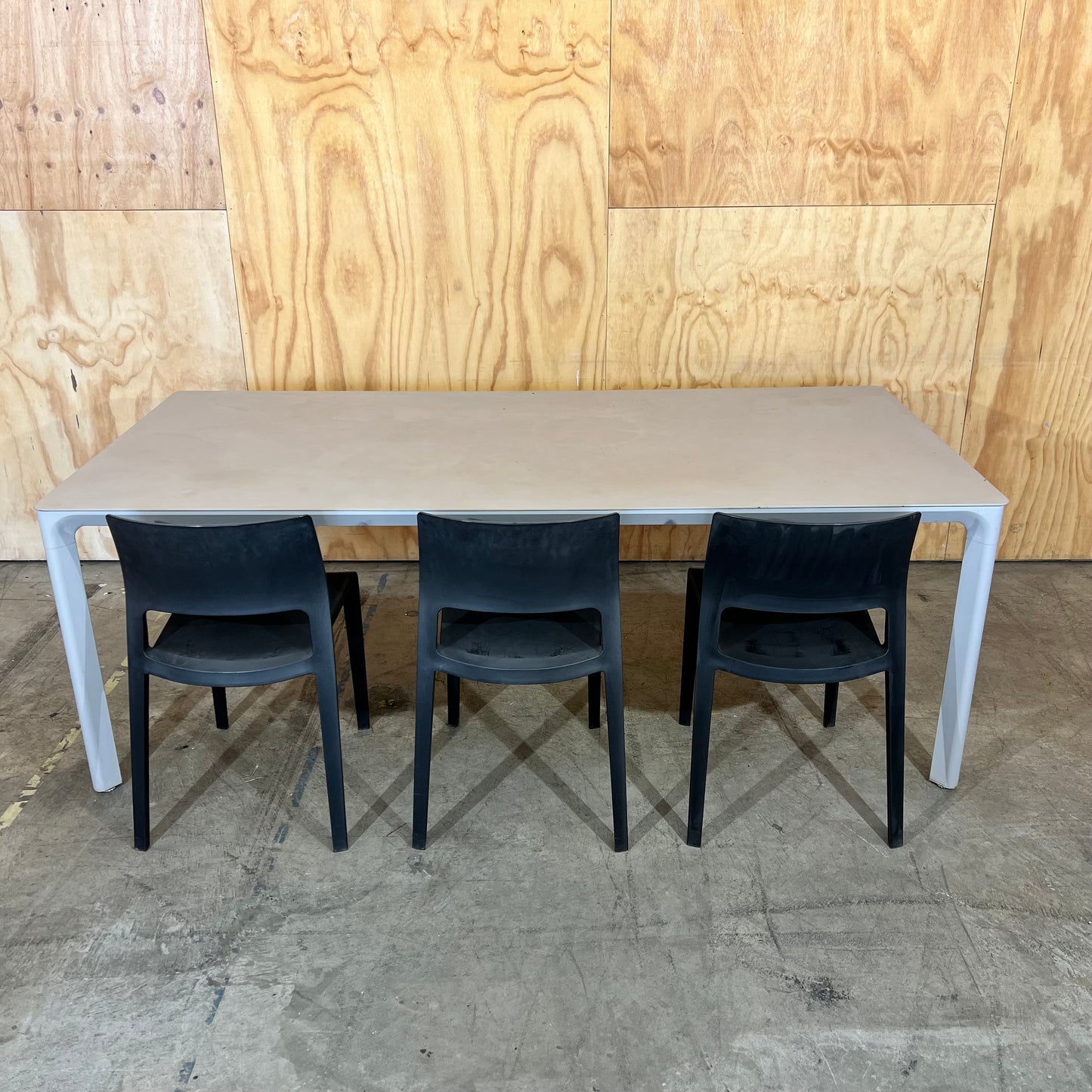 Light Grey Outdoor Table
