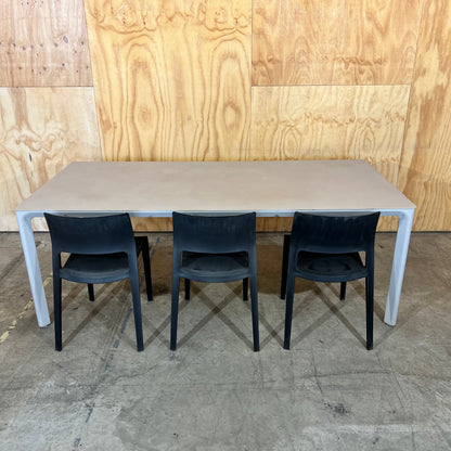 Light Grey Outdoor Table