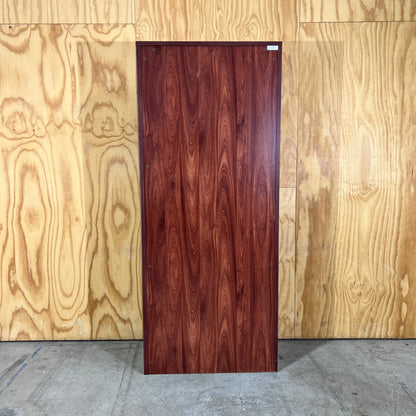 Five-Tier Bookcase in Dark Timber Veneer
