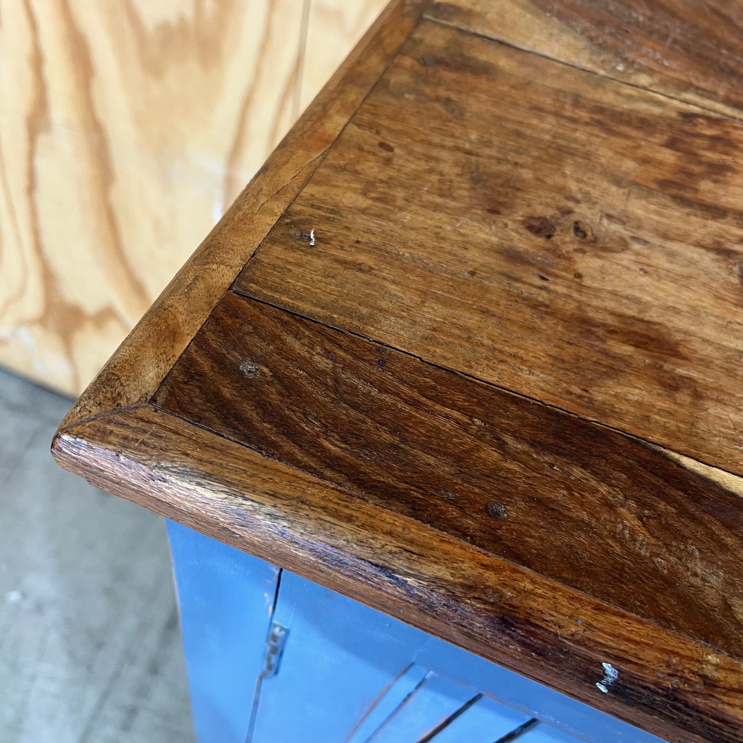 Blue Teak Cabinet