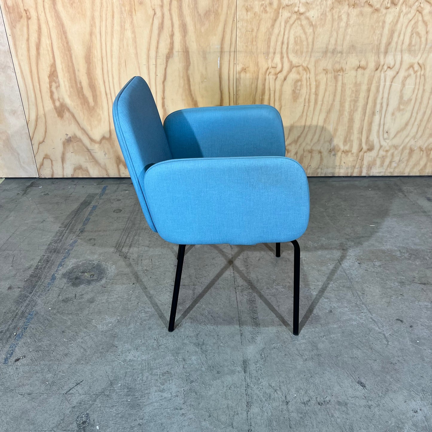 Commercial Modernist Style Vinyl Wrap Chairs