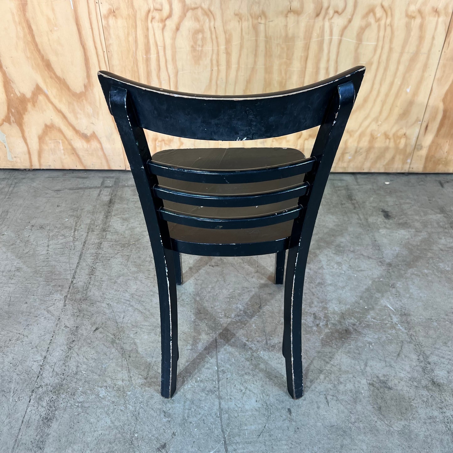 Black Timber Bentwood Schoolhouse Chair