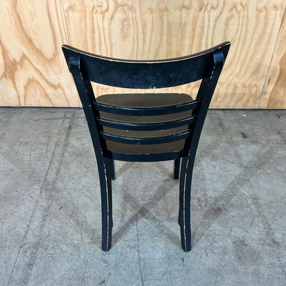 Black Timber Bentwood Schoolhouse Chair