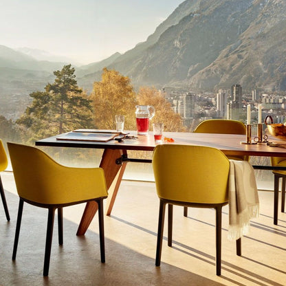 Vitra Red Softshell Tub Chair