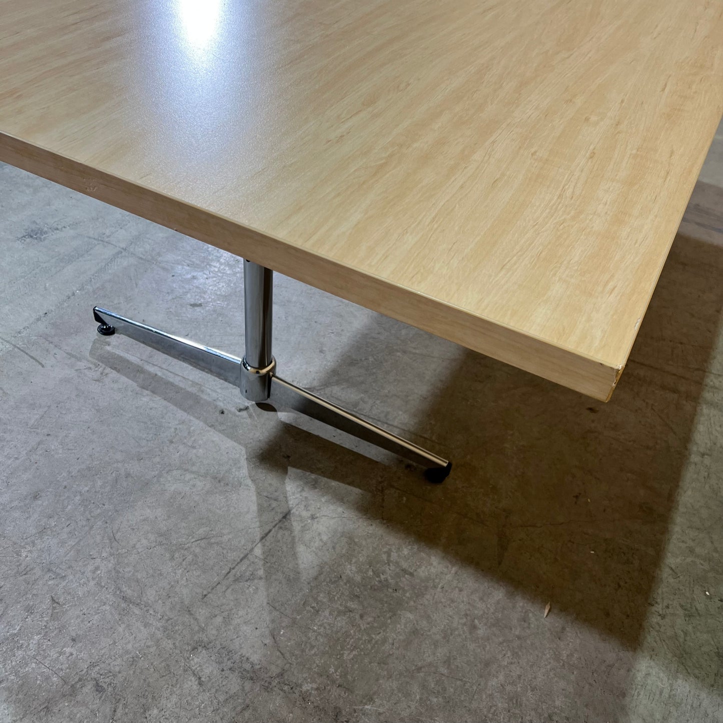 Executive Commercial Boardroom Table in Light Ash