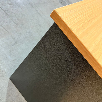 Open Timber and Slate Laminate Sideboard