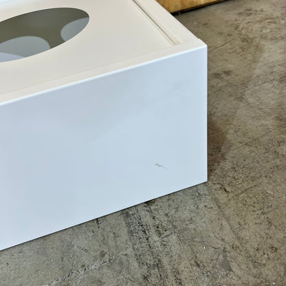 White Long Planter Box