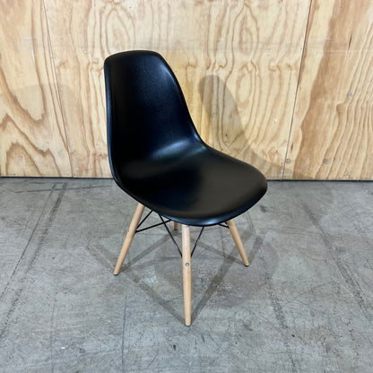 Black replica Eames Moulded Chair