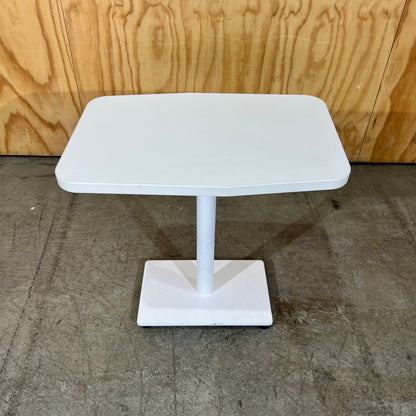 Small White Rounded Table