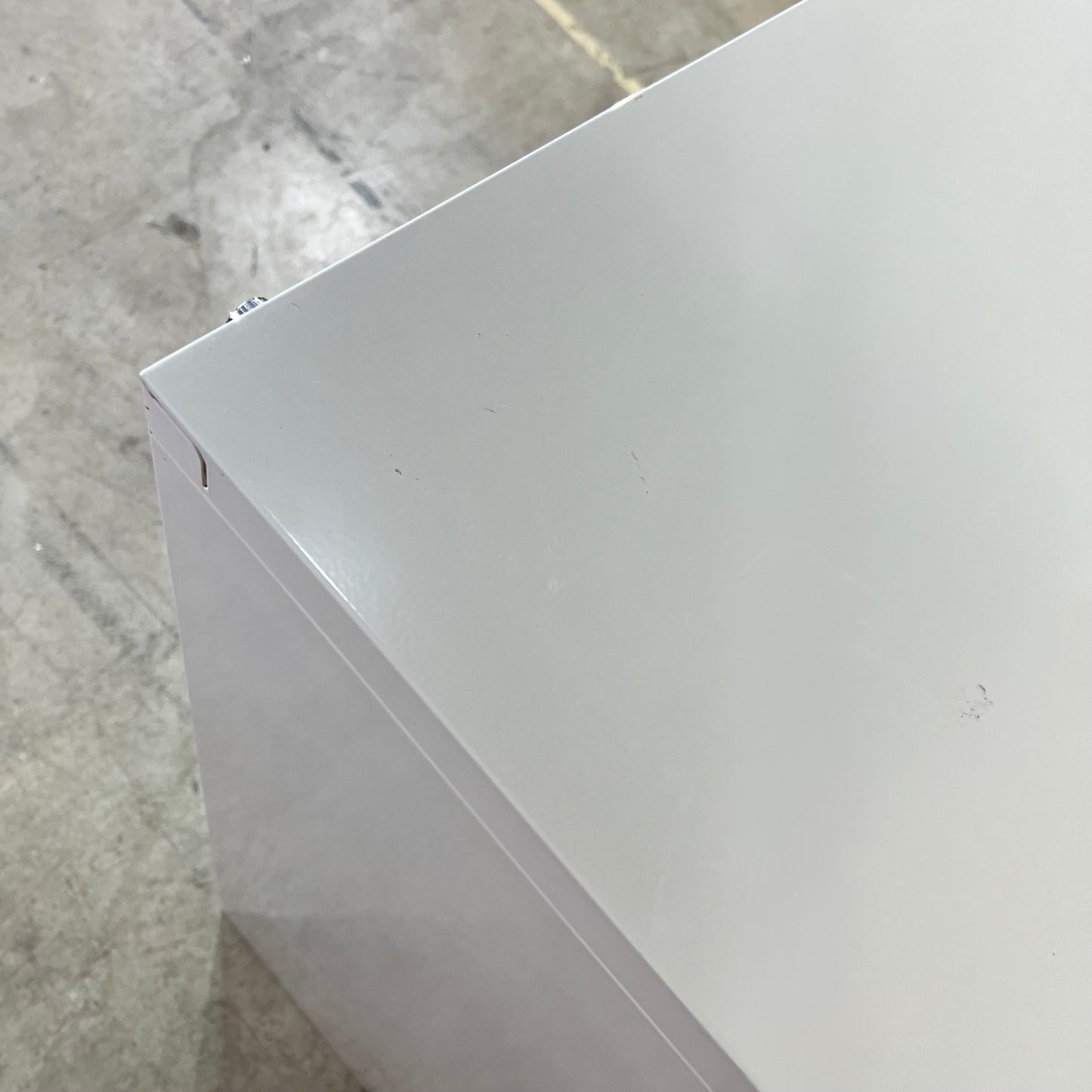 Mercury Light Grey Metal Filing Cabinet