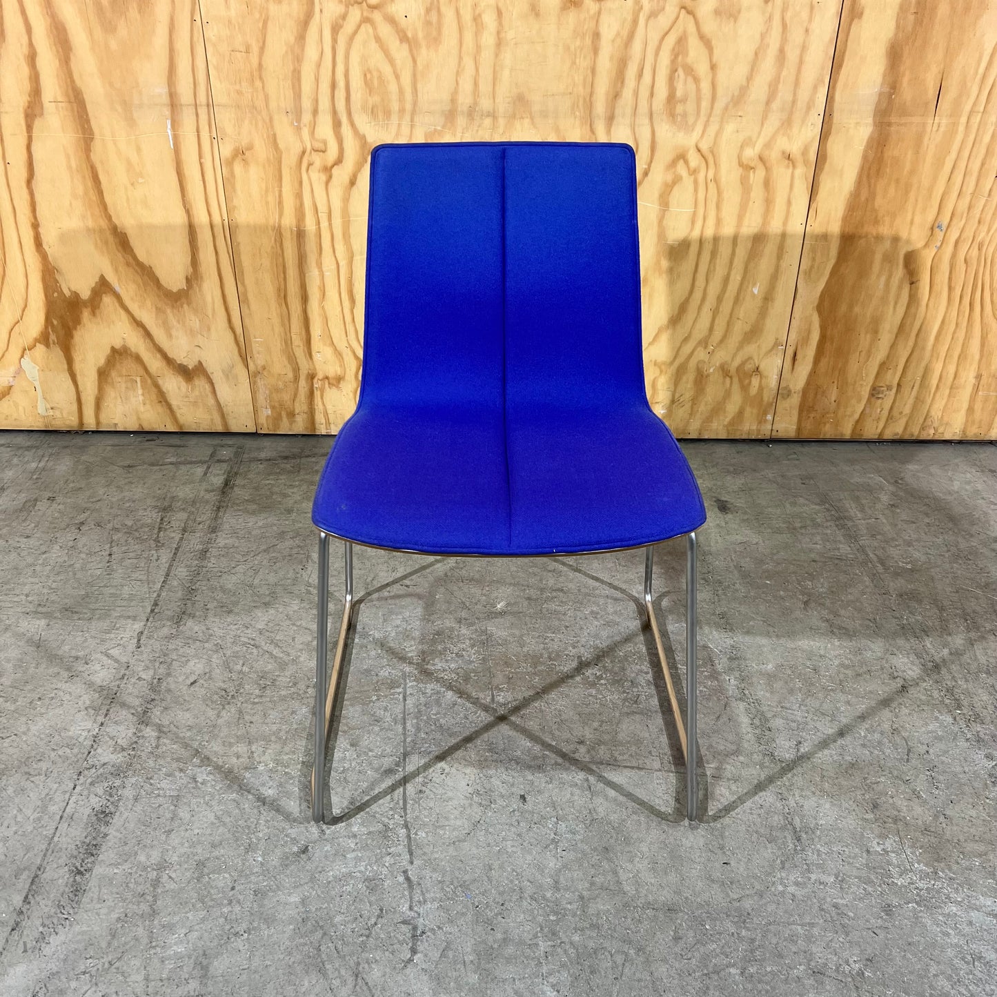 Schamburg Alvisse Miles Side Chair in Blue